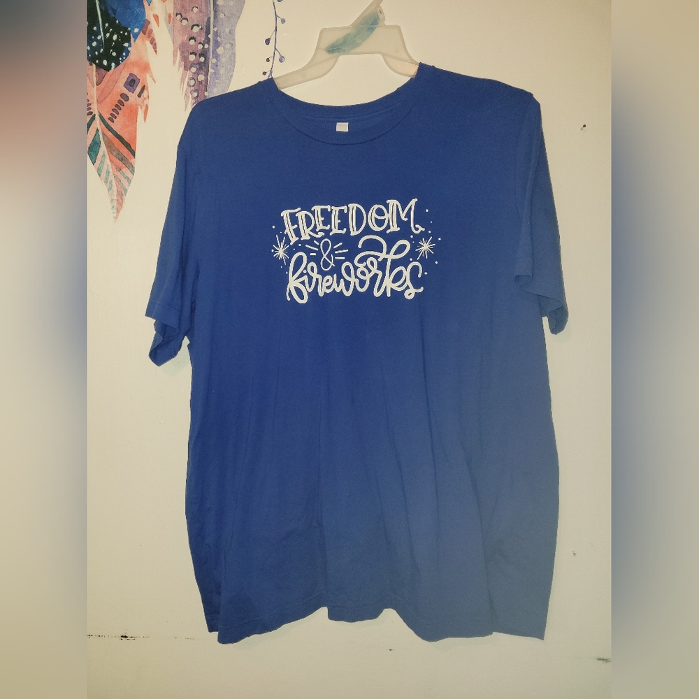 Bella Canvas vinyl printed shirt